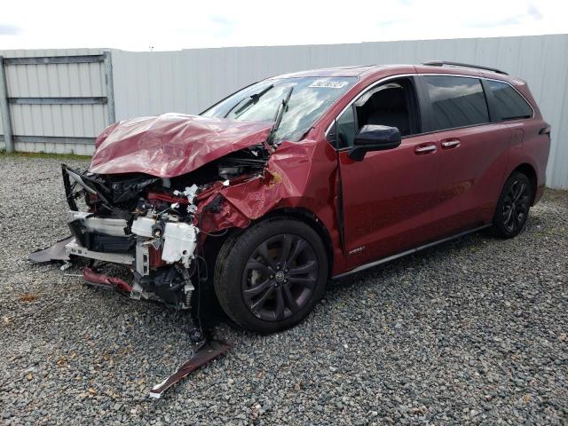2021 TOYOTA SIENNA XSE - 5TDXRKEC7MS008876