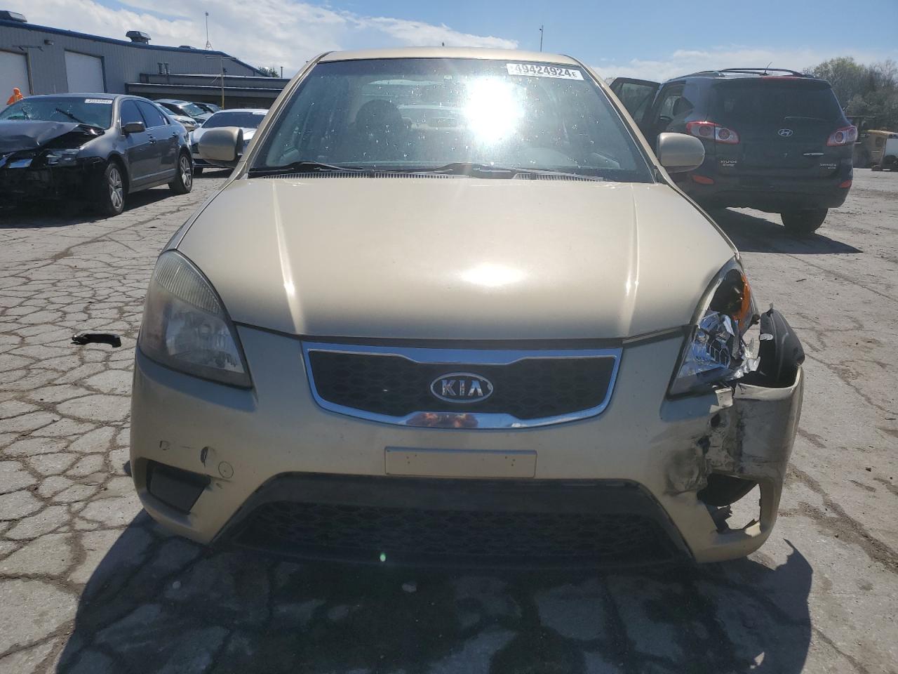 KNADH4A34A6627421 2010 Kia Rio Lx