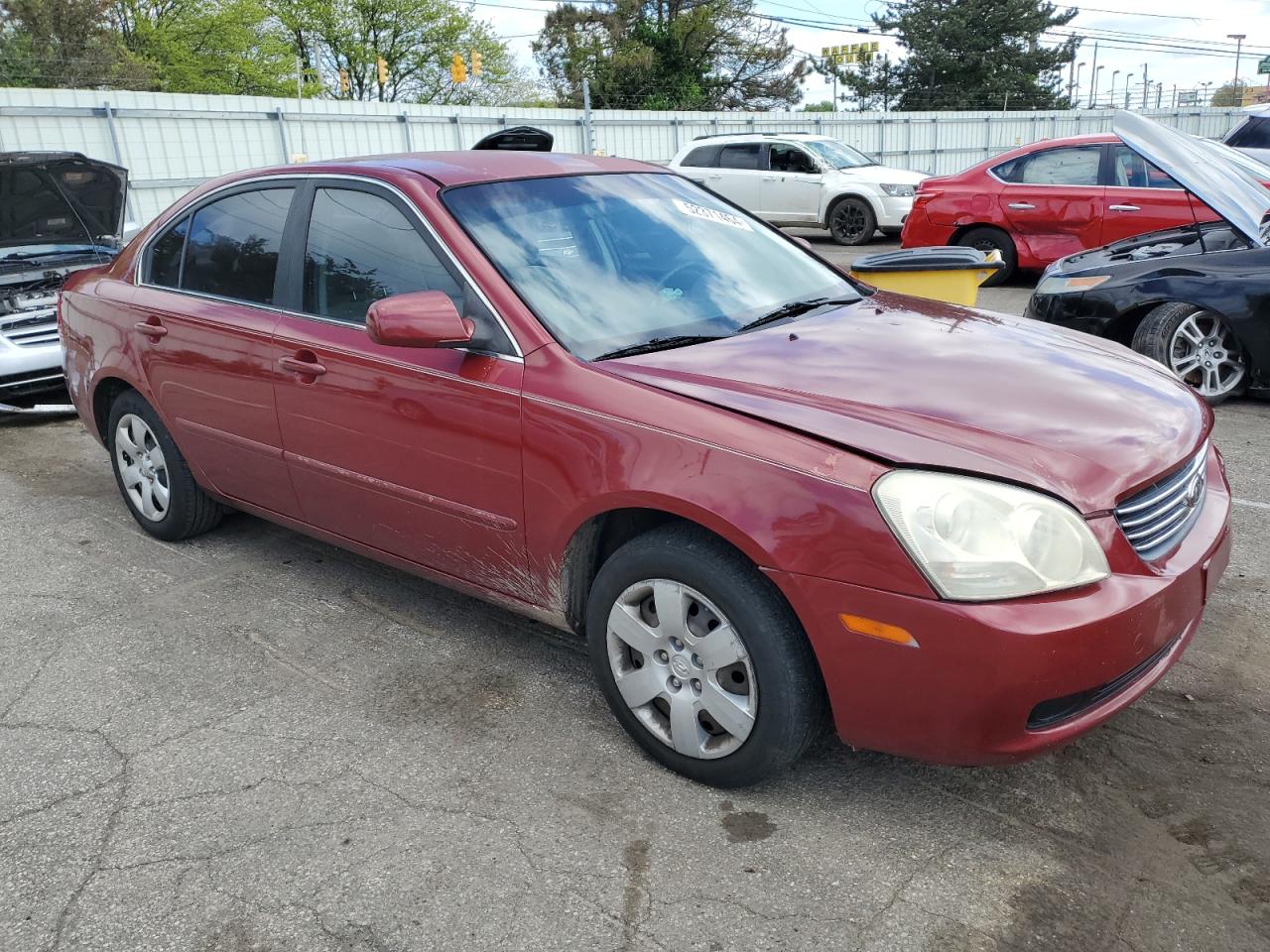 KNAGE123685184594 2008 Kia Optima Lx