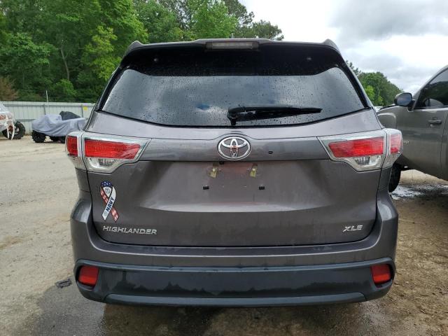 2016 Toyota Highlander Xle VIN: 5TDKKRFH6GS153154 Lot: 52197984