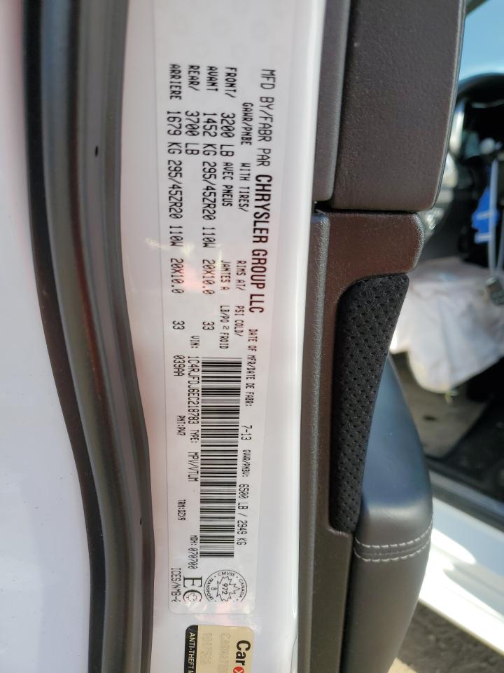 1C4RJFDJ6EC218783 2014 Jeep Grand Cherokee Srt-8