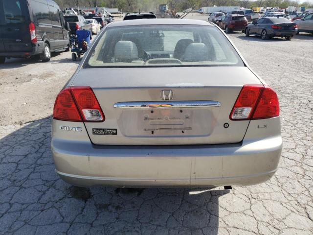 2003 Honda Civic Lx VIN: 2HGES165X3H526212 Lot: 50147154