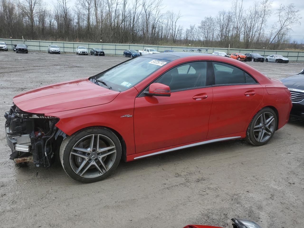 WDDSJ5CB6EN029129 2014 Mercedes-Benz Cla 45 Amg