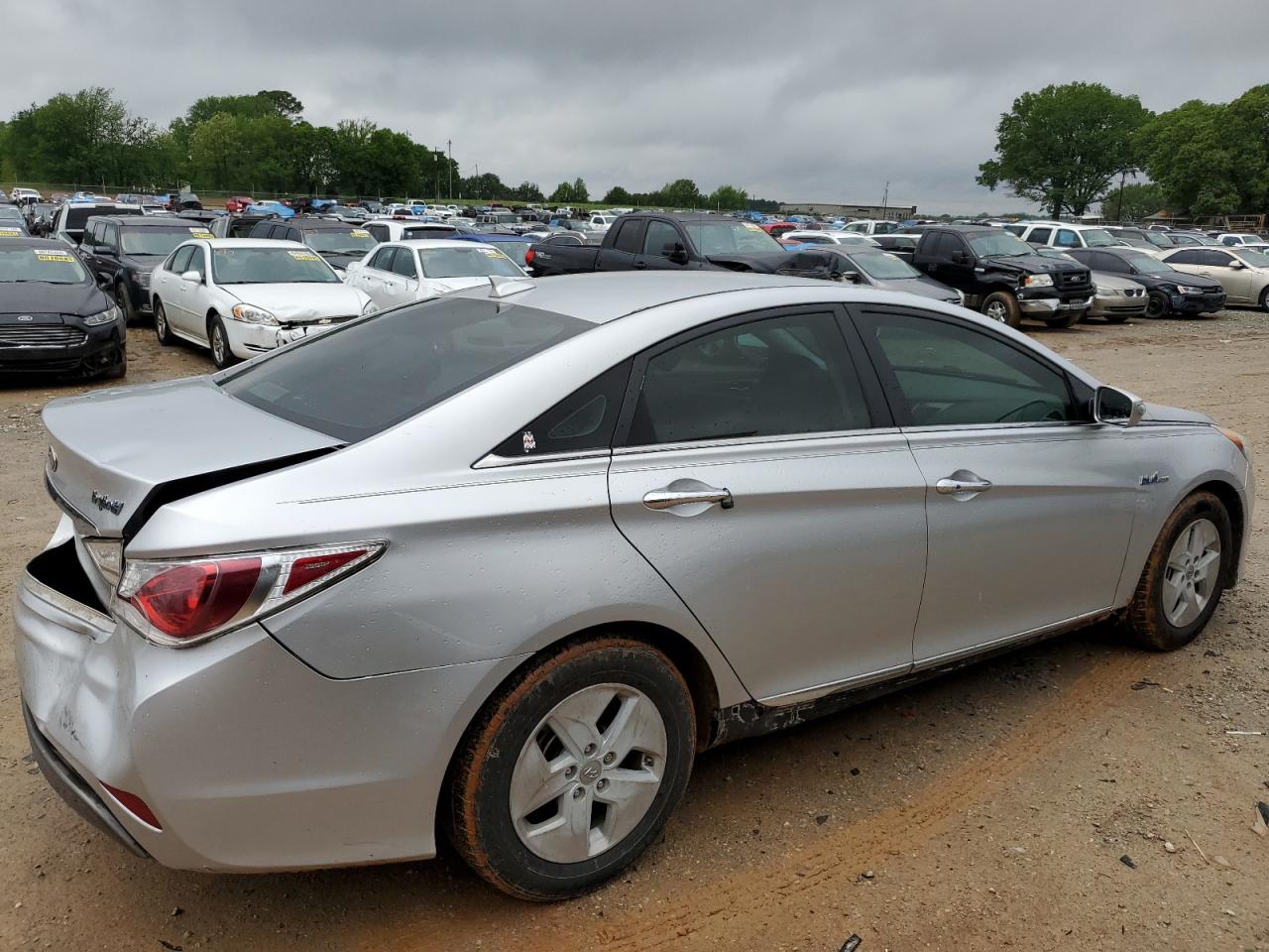 KMHEC4A40CA030776 2012 Hyundai Sonata Hybrid