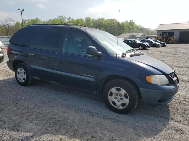 Lot #2485177937 2001 DODGE CARAVAN SE salvage car