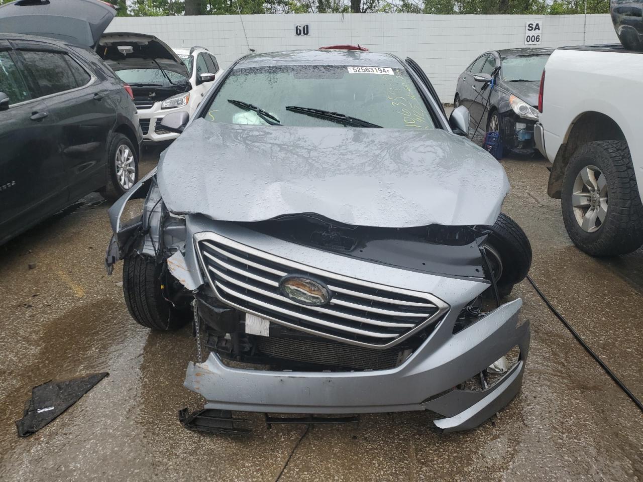 2017 Hyundai Sonata Se vin: 5NPE24AF6HH504819