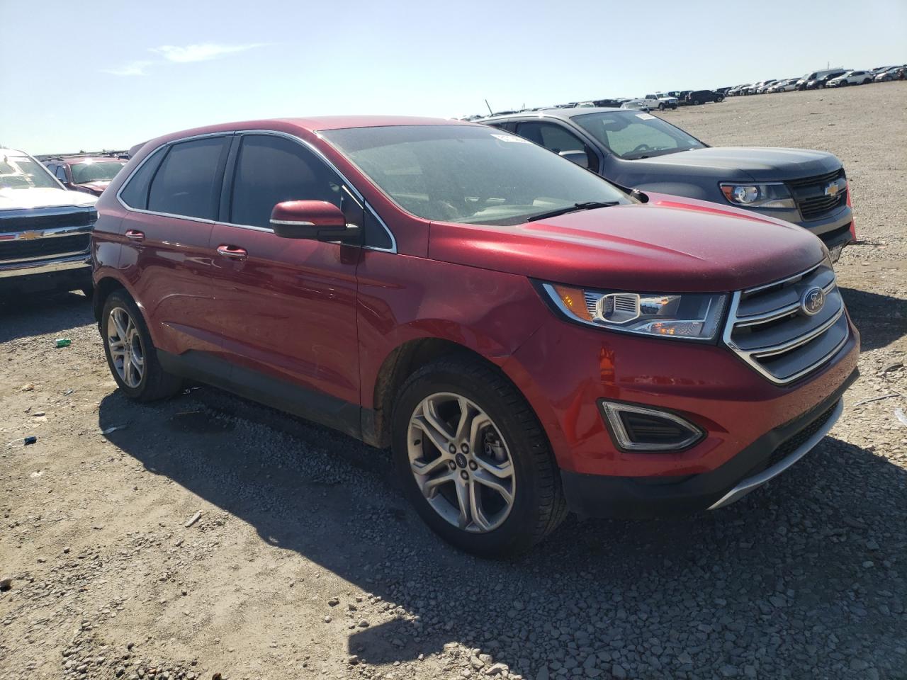 2017 Ford Edge Titanium vin: 2FMPK3K90HBB17458