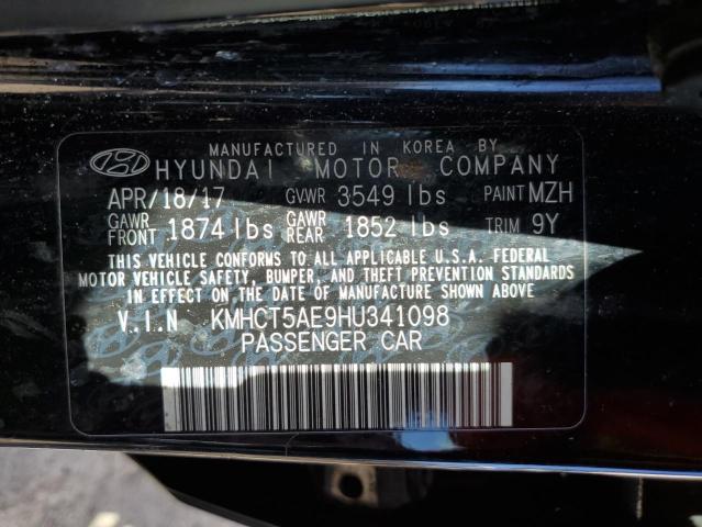 2017 HYUNDAI ACCENT SE - KMHCT5AE9HU341098