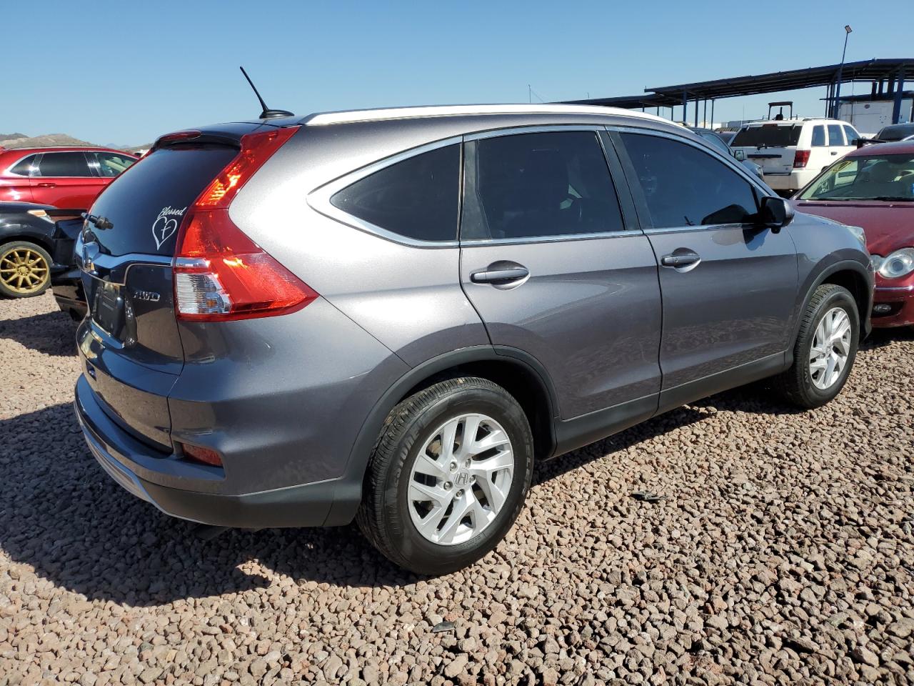 2HKRM4H75FH613229 2015 Honda Cr-V Exl