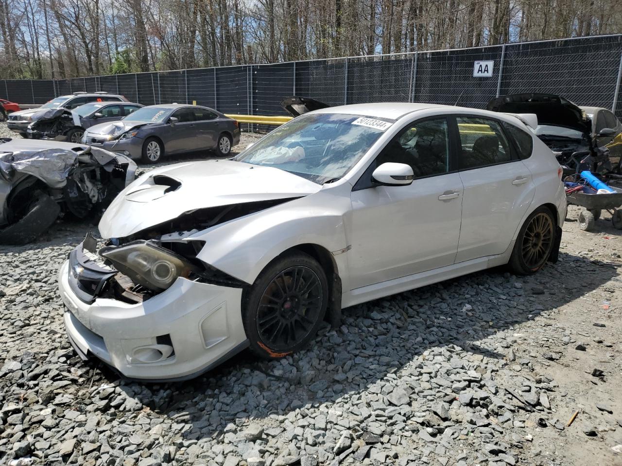 JF1GR8H60BL828407 2011 Subaru Impreza Wrx Sti