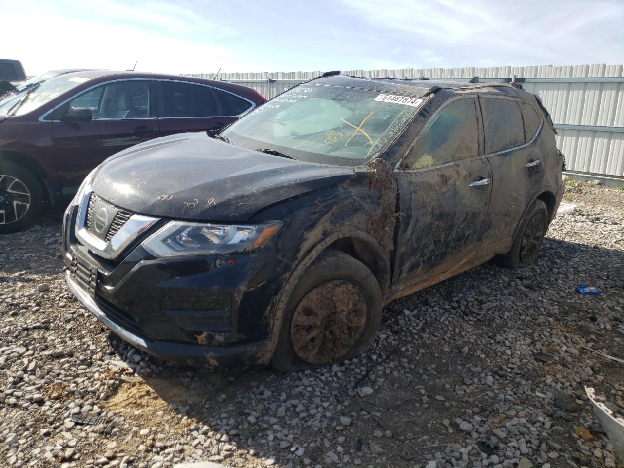 2017 Nissan Rogue Sv vin: 5N1AT2MV3HC896264