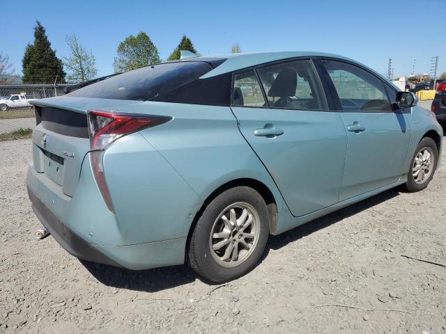  TOYOTA PRIUS 2017 Бирюзовый