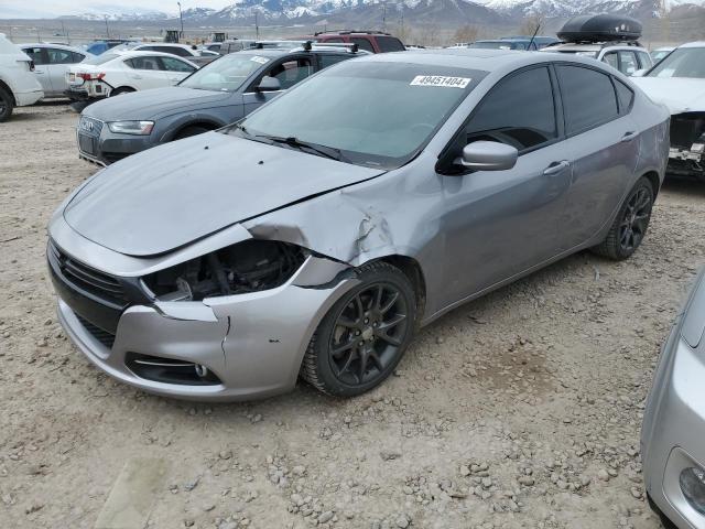 Lot #2453122661 2015 DODGE DART GT salvage car