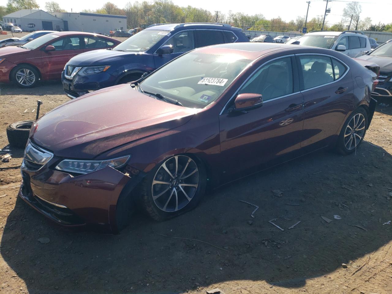 19UUB3F52FA010470 2015 Acura Tlx Tech