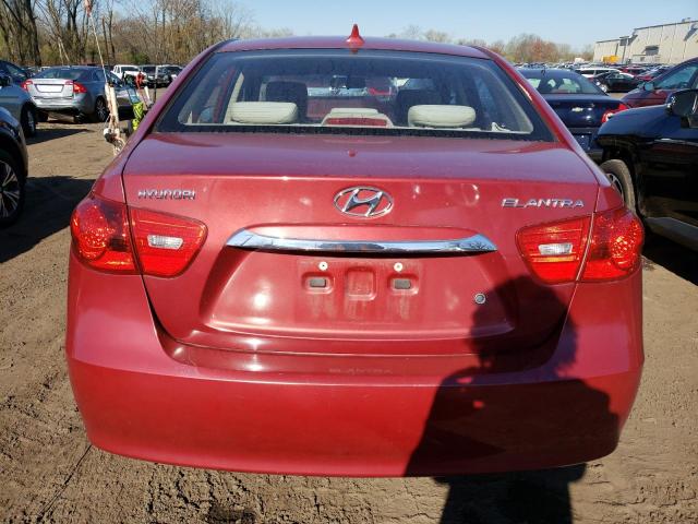 2010 Hyundai Elantra Blue VIN: KMHDU4AD6AU196644 Lot: 49521094