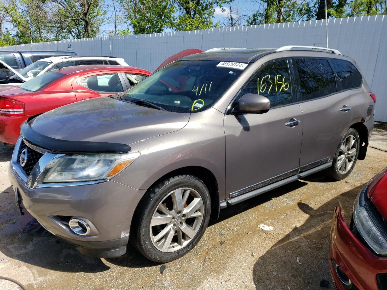 2014 Nissan Pathfinder S vin: 5N1AR2MM2EC697367