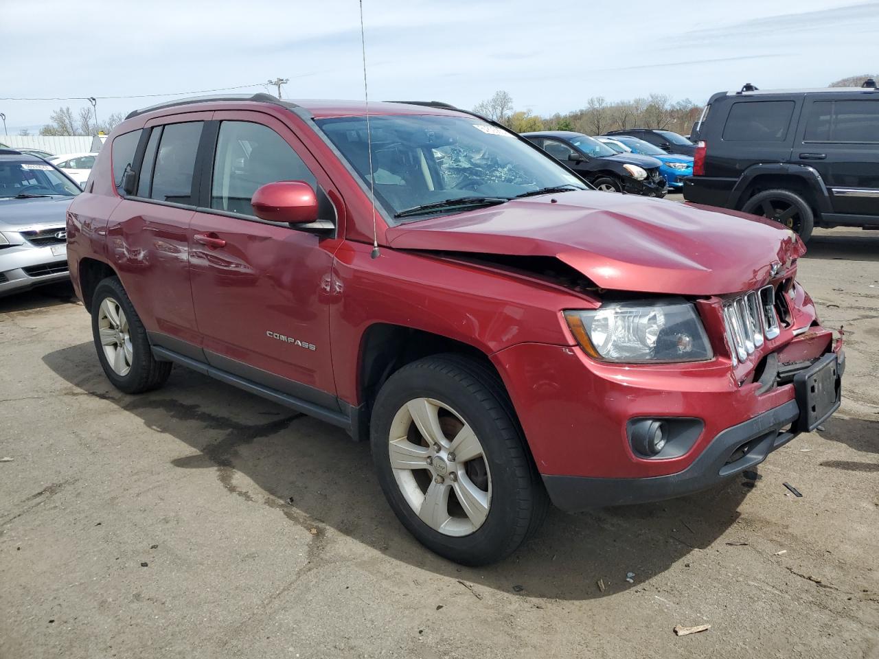 1C4NJDEBXED507265 2014 Jeep Compass Latitude