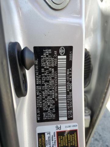 2014 Toyota Camry L VIN: 4T1BF1FK7EU429251 Lot: 49591094