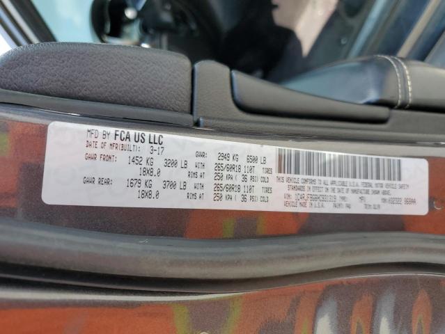 2017 Jeep Grand Cherokee Limited VIN: 1C4RJFBG6HC831319 Lot: 51601114