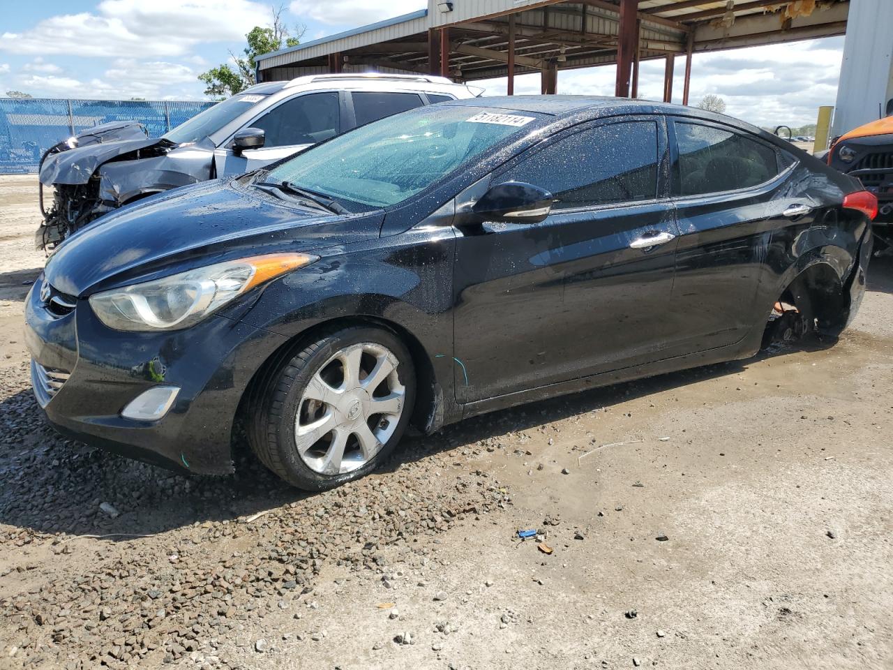 KMHDH4AE7DU795991 2013 Hyundai Elantra Gls