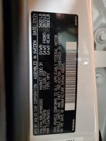 2024 VOLVO XC60 PLUS YV4L12RL0R1885565