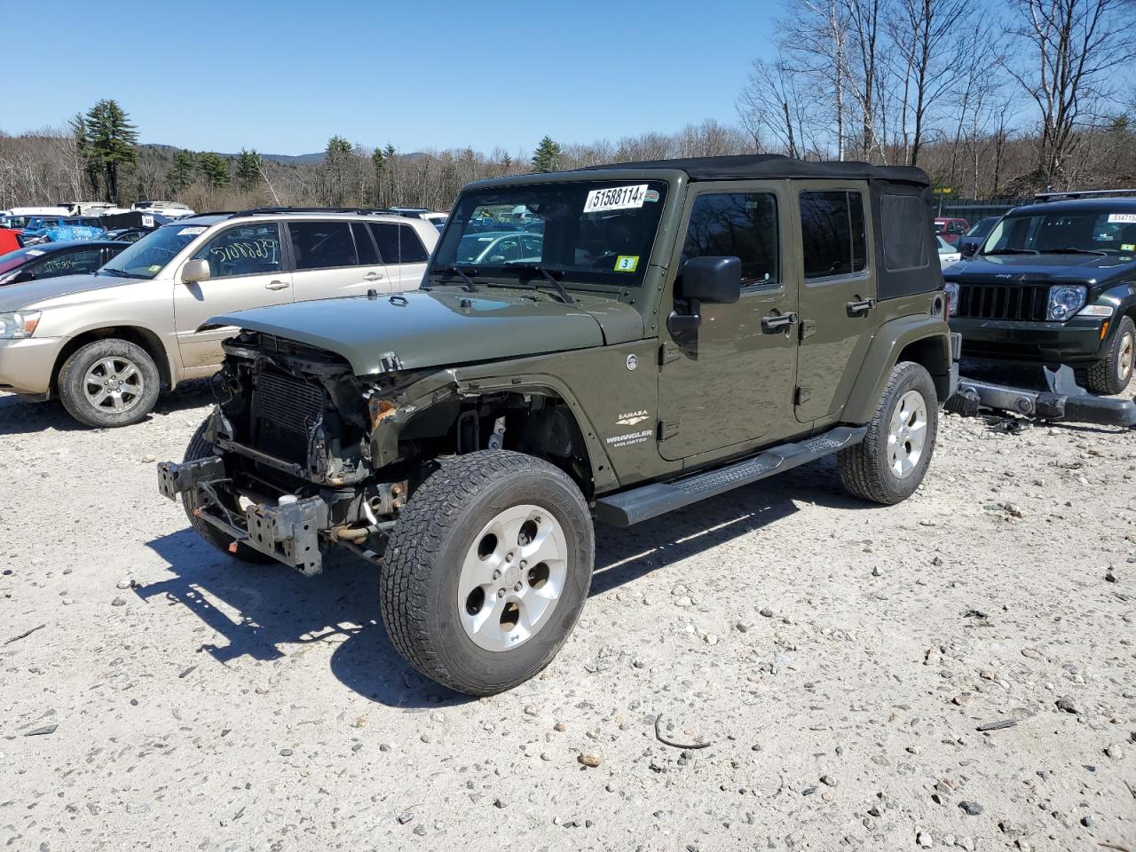 1C4BJWEG2FL685589 2015 Jeep Wrangler Unlimited Sahara