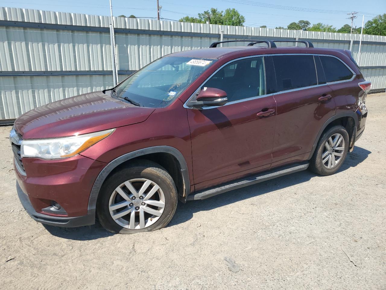 2015 Toyota Highlander Le vin: 5TDZARFH1FS009804