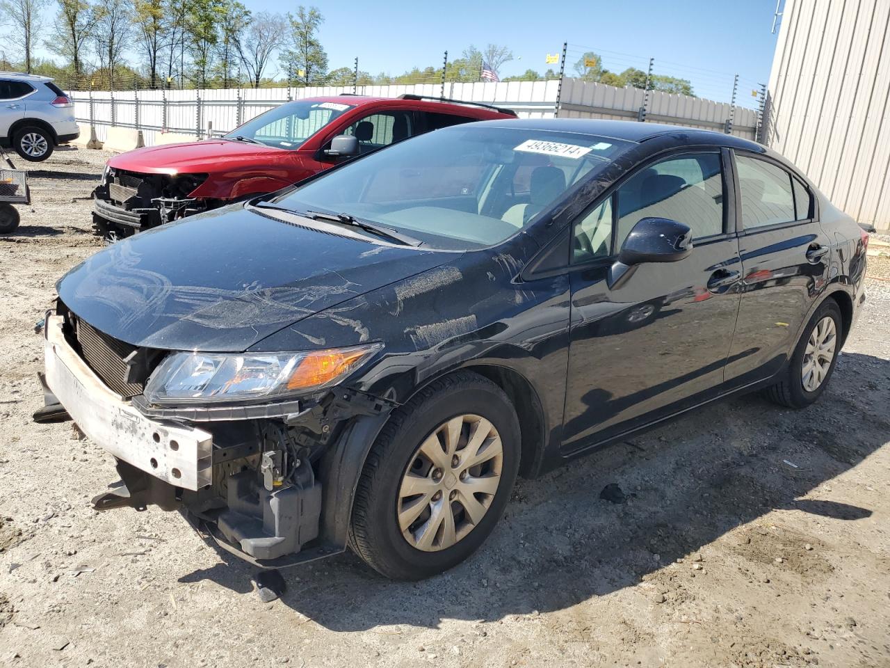 2HGFB2F57CH559243 2012 Honda Civic Lx