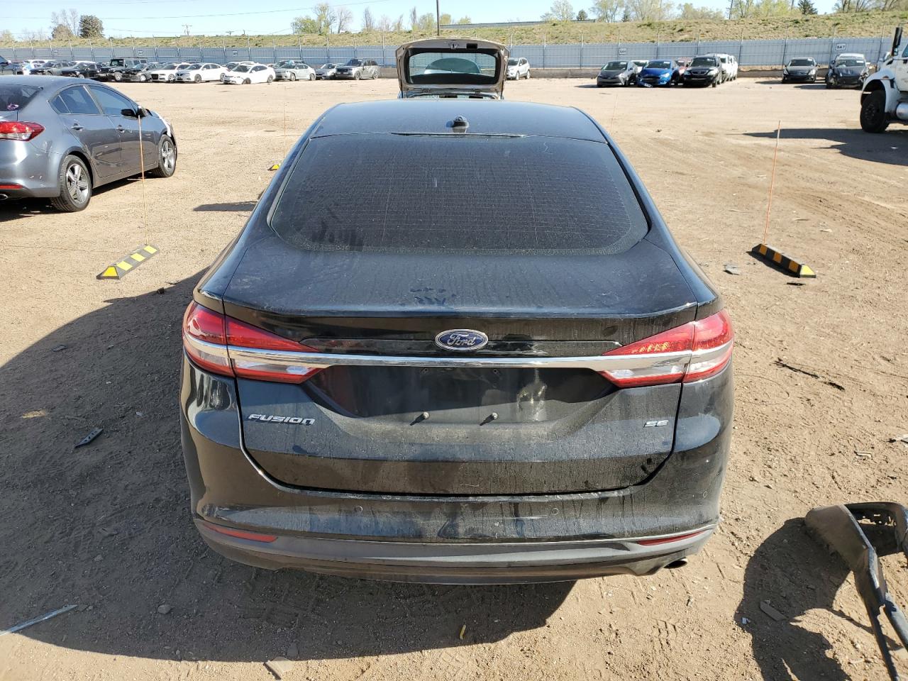 2018 Ford Fusion Se vin: 3FA6P0H76JR253709