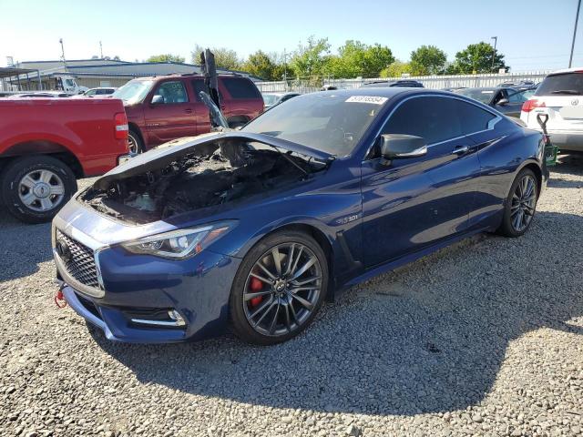 2017 Infiniti Q60 Red Sport 400 VIN: JN1FV7EK2HM611248 Lot: 51818554