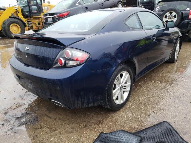 2008 Hyundai Tiburon Gs VIN: KMHHM66D48U294443 Lot: 51727214