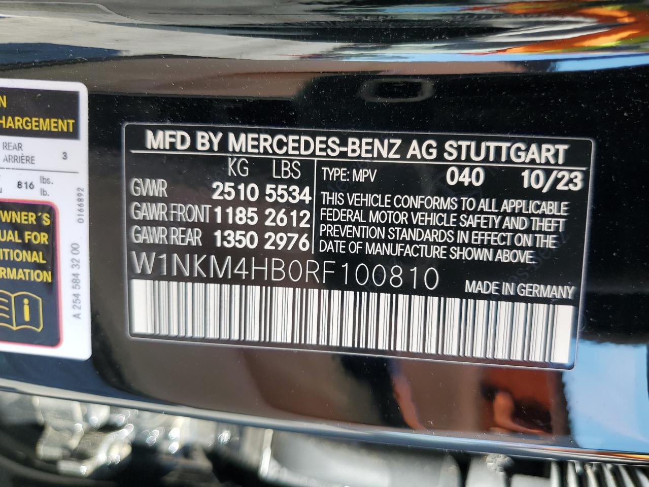 W1NKM4HB0RF100810 2024 Mercedes-Benz Glc 300 4Matic