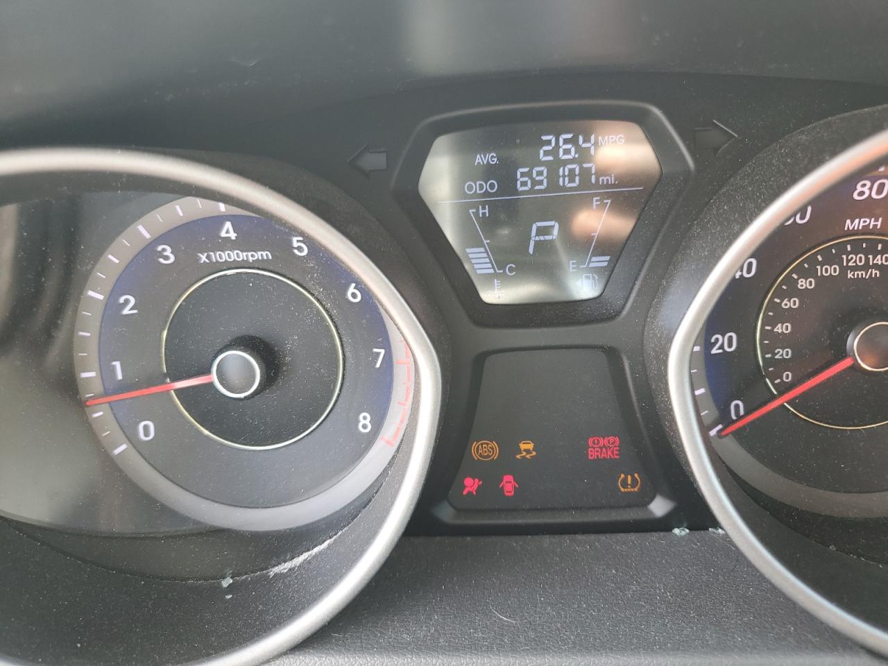 KMHDH4AE5DU678975 2013 Hyundai Elantra Gls