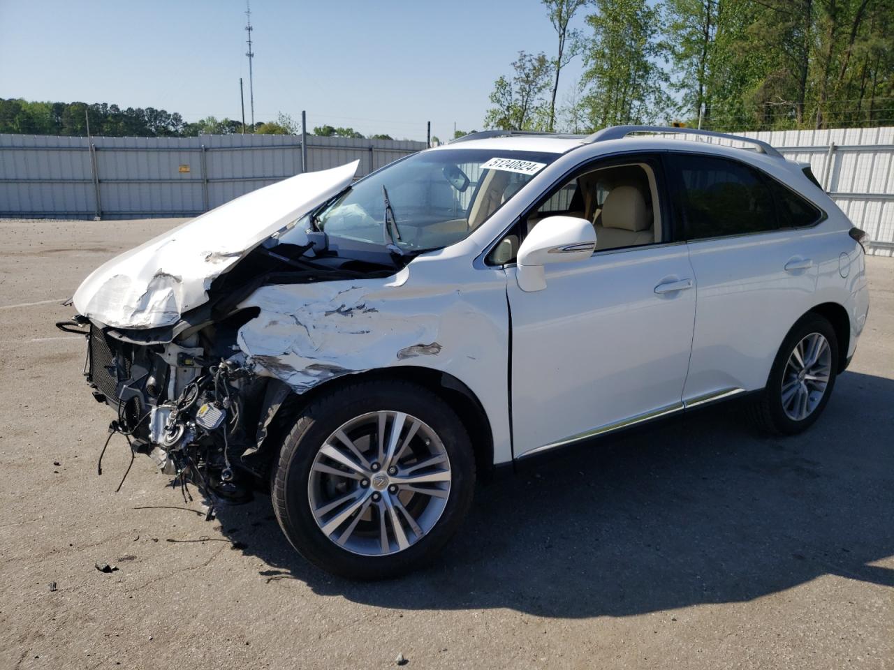 2T2ZK1BA6FTC63324 2015 Lexus Rx 350