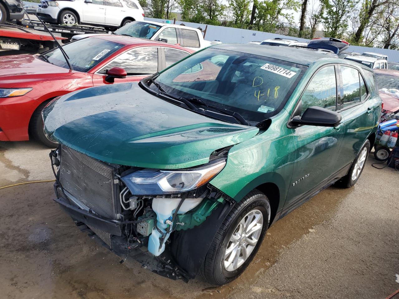2GNAXHEV0J6227921 2018 Chevrolet Equinox Ls