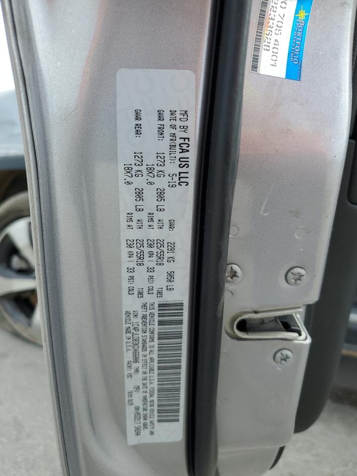 1C4PJLDB3KD466008 2019 Jeep Cherokee Limited