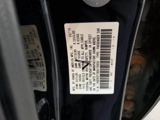 2014 Honda Accord Ex VIN: 1HGCR2F7XEA176608 Lot: 51985104