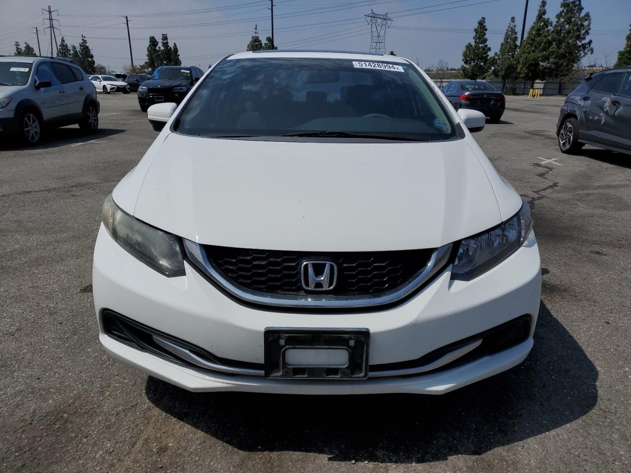 19XFB2F83EE201628 2014 Honda Civic Ex