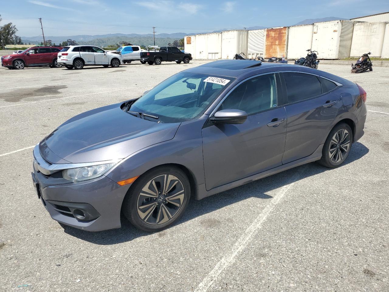 19XFC1F3XGE212446 2016 Honda Civic Ex