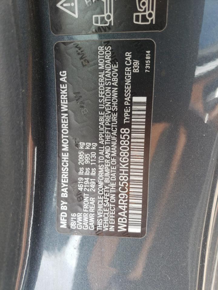 WBA4R9C58HK680858 2017 BMW 430Xi