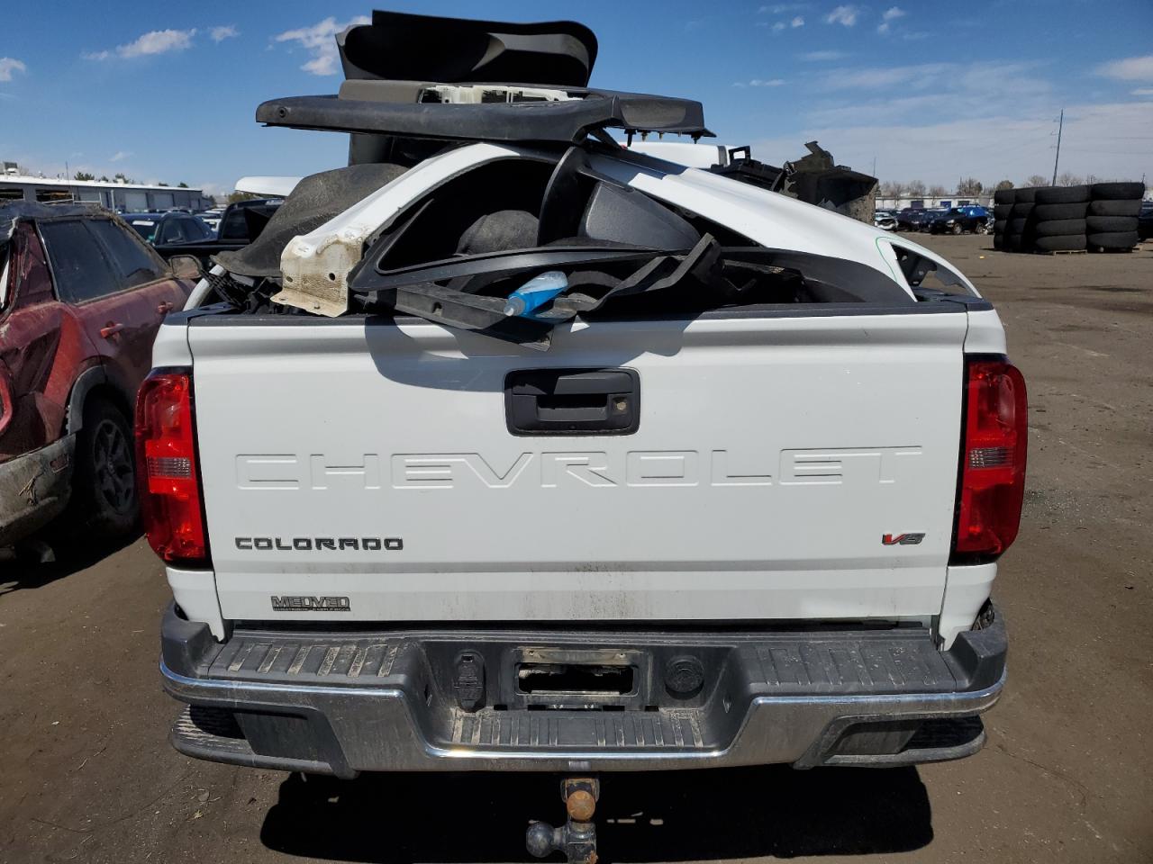 2021 Chevrolet Colorado vin: 1GCGTBEN7M1114924