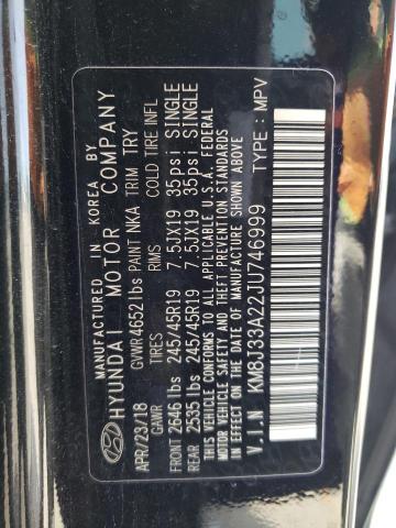 2018 HYUNDAI TUCSON VAL - KM8J33A22JU746999