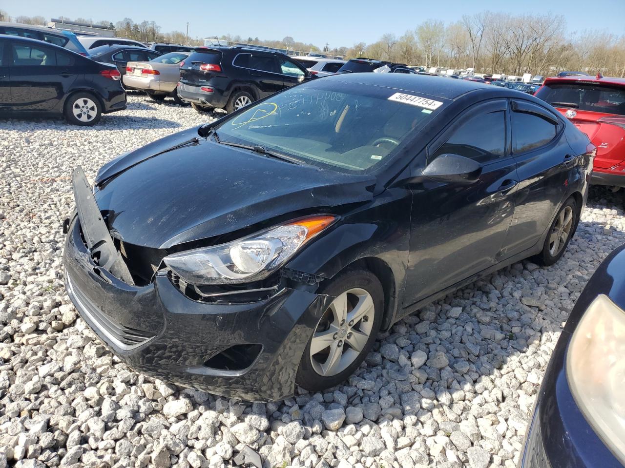 KMHDH4AE6DU719355 2013 Hyundai Elantra Gls