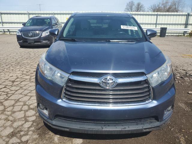 Паркетники TOYOTA HIGHLANDER 2014 Синий