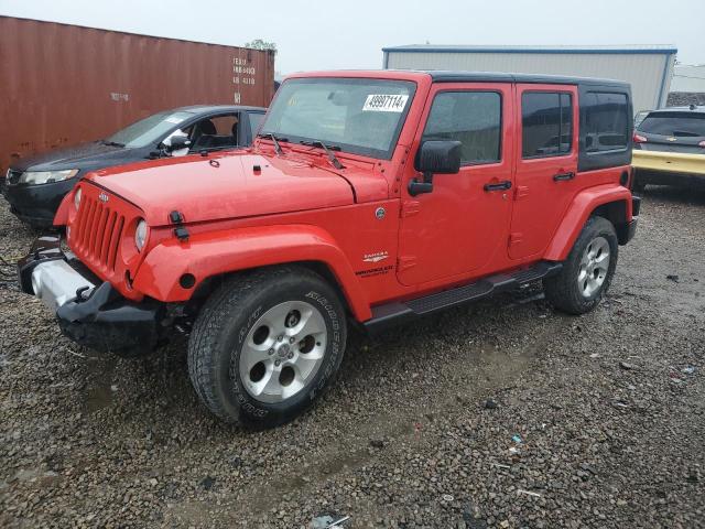 Lot #2505916346 2015 JEEP WRANGLER U salvage car