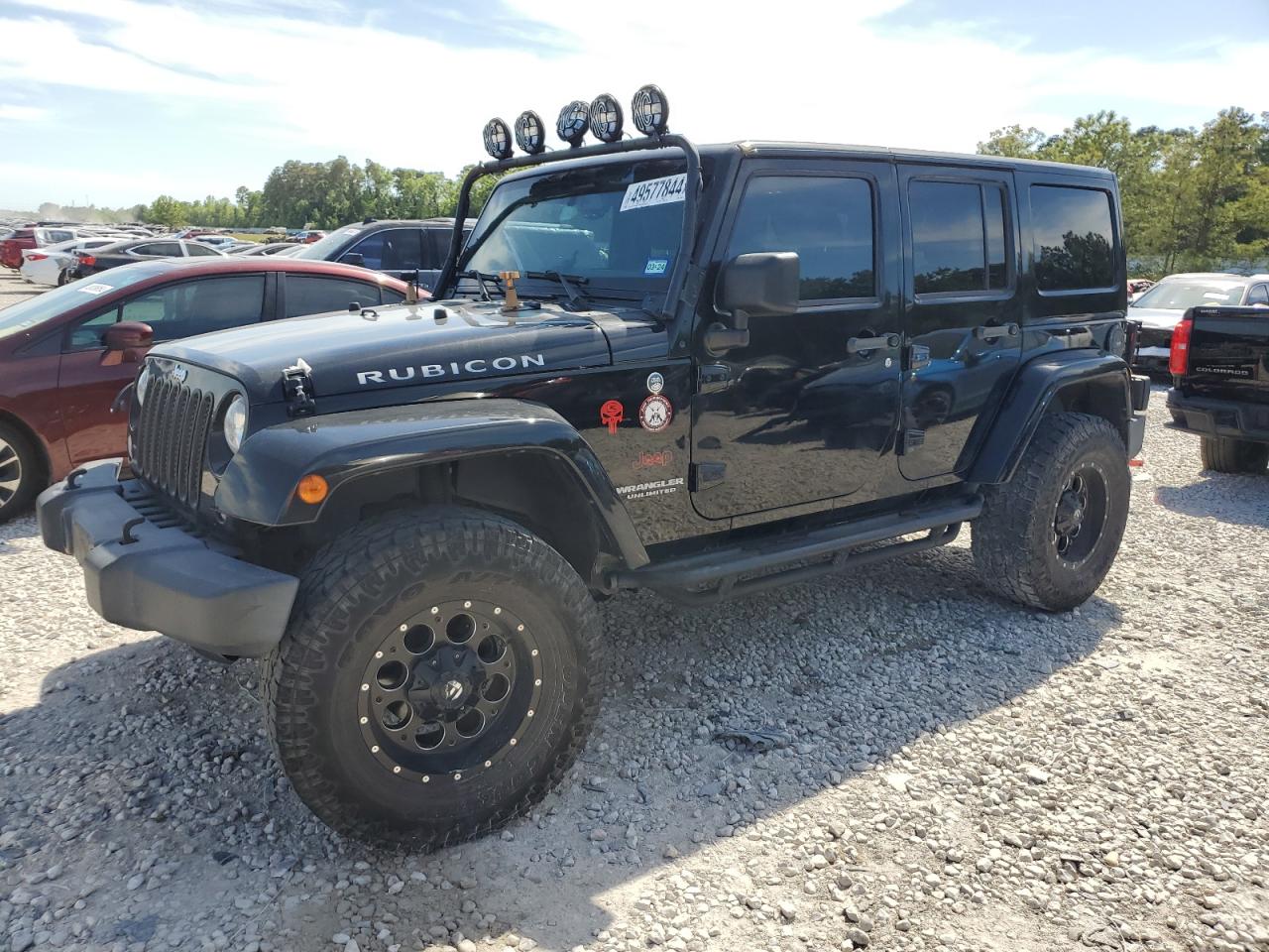 1C4HJWFG3EL201842 2014 Jeep Wrangler Unlimited Rubicon