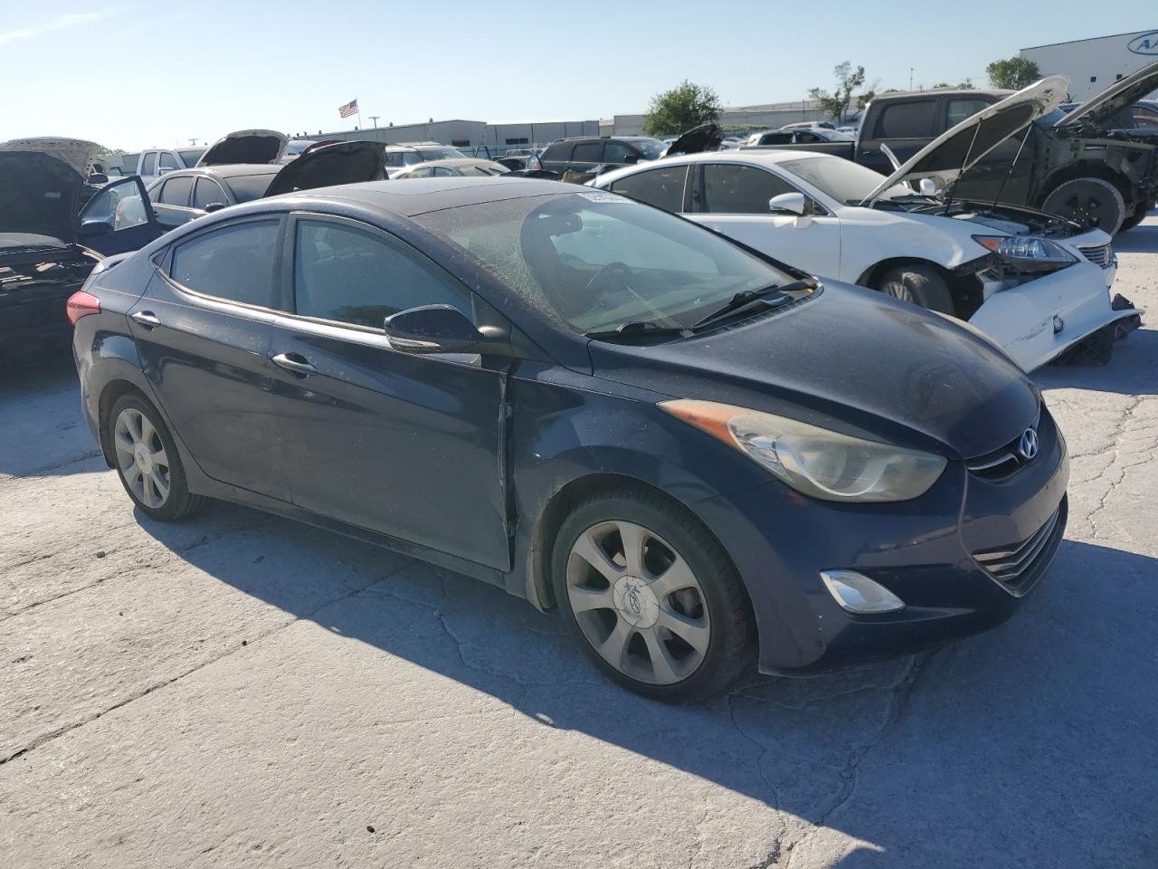 KMHDH4AEXDU692600 2013 Hyundai Elantra Gls
