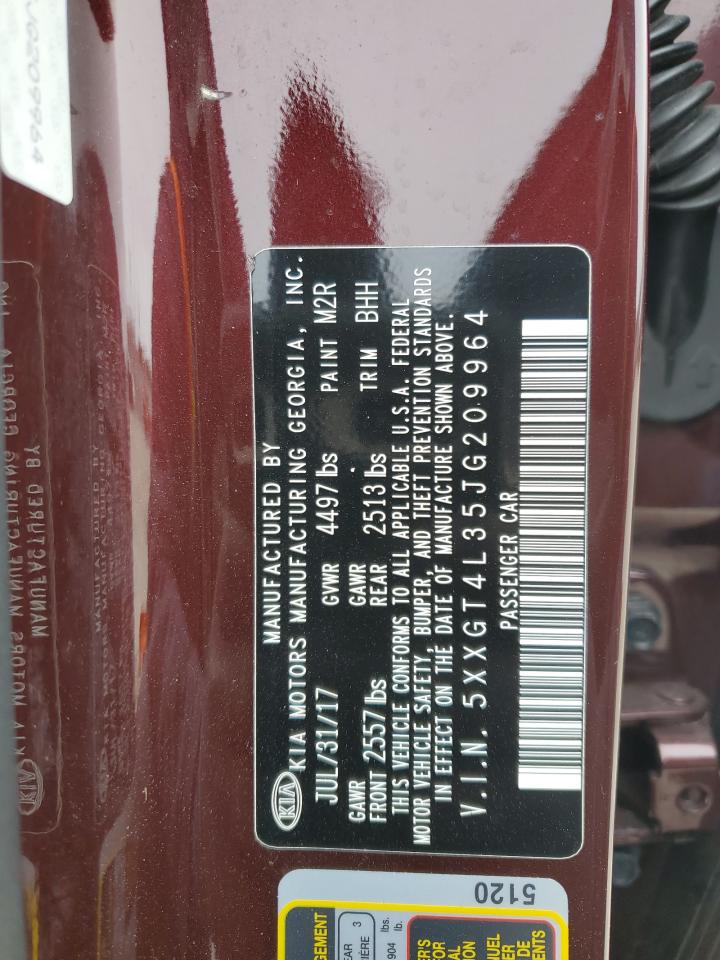 5XXGT4L35JG209964 2018 Kia Optima Lx