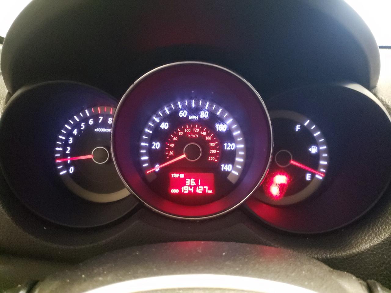 KNAFU6A25D5743129 2013 Kia Forte Ex