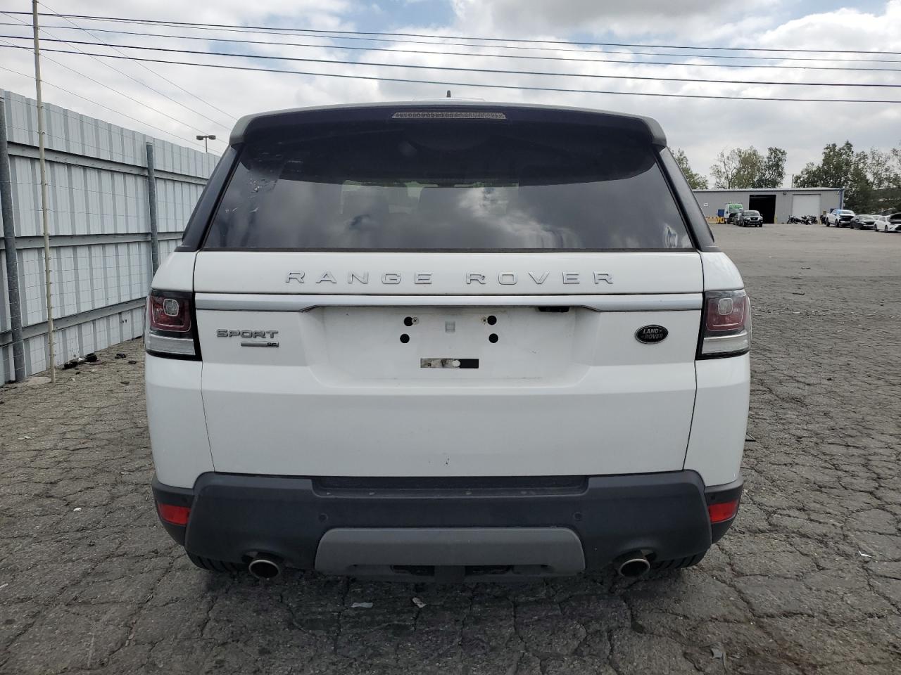 2016 Land Rover Range Rover Sport Se vin: SALWG2VF0GA567675